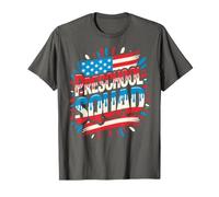 Epic Preschool Squad First Day America Teacher Future T-Shirt