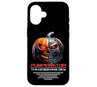 Epic Pumpkin Robot: Halloween, Thanksgiving, Harvest Graphic Coque pour iPhone 16