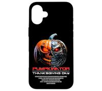 Epic Pumpkin Robot: Halloween, Thanksgiving, Harvest Graphic Coque pour iPhone 16 Plus
