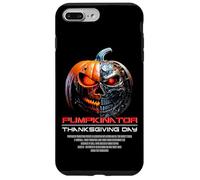 Epic Pumpkin Robot: Halloween, Thanksgiving, Harvest Graphic Coque pour iPhone 7 Plus/8 Plus