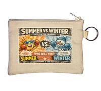 Epic Showdown Porte-monnaie entre été et hiver Beige