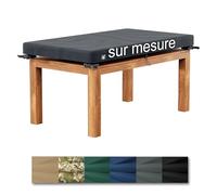 Epic Tube Housse de Table de Jardin sur Mesure - comme Protection pour Plateau de Table, Oxford 600D, imperméable avec Coutures scellées, Accessoire Robuste - Made in EU