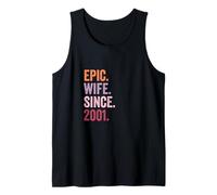 Epic Wife Since 2001 | 25 Anniversaire Mariage Débardeur