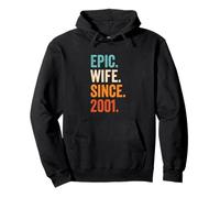 Epic Wife Since 2001 | 25 Anniversaire Mariage Sweat à Capuche