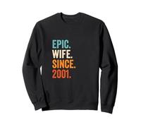 Epic Wife Since 2001 | 25 Anniversaire Mariage Sweatshirt