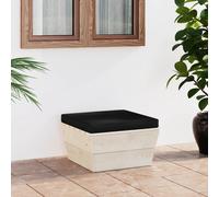 Epicéa Imprégné Canapé Central Palette de Jardin et Coussins Salon vidaXL