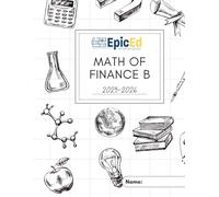 EpicEd Math of Finance B Workbook 2025-2026