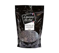 Épicerie du Chef - Pépites de Chocolat Noir 200g - 44% Cacao Minimum - Pour Cupcakes, Cookies, Muffins, Brioches, Pâtisseries, Gâteaux, Mueslis - EDC8747