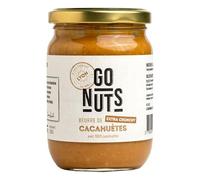 Epicerie Go Nuts - Beurre de cacahuètes extra crunchy 270g - unité