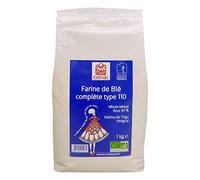 Epicerie salée Celnat - Farine de blé semi-complète T110 bio - 5 kg - unité