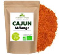 Epices CAJUN 100% Naturelle - Mélange Marinades Epices pour Assaisonnement CAJUN 200g - Cuisine créole, antillaise - Sachet Fraîcheur Hermétique Refermable