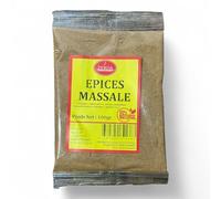 Épices Massale ZERDA - 100 g - Mélange Masala 100% Naturel - Idéal Currys, Viandes, Légumes & Cuisine Indienne