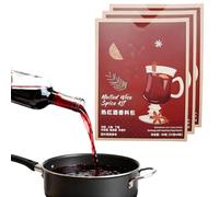 Épices pour Vin Chaud, Kit D'épices Pour Cidre de Pomme, Mélange D'épices Traditionnel Pour Vin Chaud, 84g, Pour Infusion, Mijotage Sur la Cuisinière, Thé Chaud, Vin Chaud de Noël(252g)