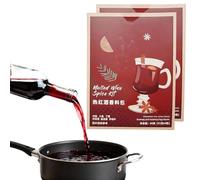 Épices pour Vin Chaud, Kit D'épices Pour Cidre de Pomme, Mélange D'épices Traditionnel Pour Vin Chaud, 84g, Pour Infusion, Mijotage Sur la Cuisinière, Thé Chaud, Vin Chaud de Noël(168g)