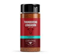 Épices Rub Fire & Smoke Society Thundering Longhorn pour boeuf - 354 g
