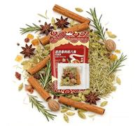 ÉPicespour Vin Chaud de Saison - Sachet Individuel à La Cannelle pour Cocktails Sans Alcool Festifs