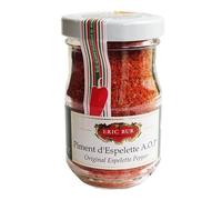 Épicez vos plats avec finesse ! Eric Bur Piment d'Espelette AOC 50g - Saveurs du Monde - Épicerie Salée Europe & Méditerranée - Le Lot De 3