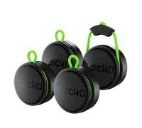 Epicka Smart Tracker Lot de 2, Chercheur de clés KeyFinder Compatible avec l'application Localiser d'Apple (iOS Uniquement), Chercheur de clés pour Bagages/Sacs/Portefeuille, IP67 étanche