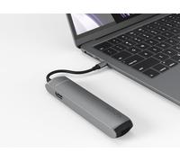 Epico 6in1 Slim Hub 8K avec port USB-C - gris