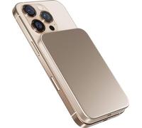 Epico UltraPack Qi2 Slim 5000mAh Aluminium Mag Wireless Powerbank EM51 - Desert Titanium