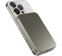 Epico UltraPack Qi2 Slim 5000mAh Aluminium Mag Wireless Powerbank EM51 - Titanium