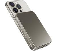 Epico UltraPack Qi2 Slim 5000mAh Aluminum Mag Wireless Powerbank EM51 - Titanium