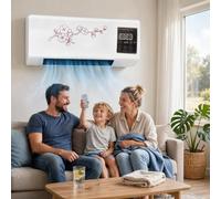 Epicooler Climatiseur Portable, Climatiseur Mural,Polyvalent Climatiseurs Portables Compacts,Climatiseur Mural Réversible Split,Sans Unité Extérieure,Température Constante Intelligente