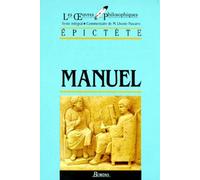 EPICTETE/ULB MANUEL (Ancienne Edition)
