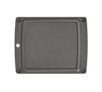 Epicurean Planche à découper tout-en-un avec pieds antidérapants et rainure de jus, 36,1 x 29,1 cm, ardoise/noir