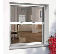 Epid Moustiquaire à enroulement automatique Blanc 125 x 150 cm