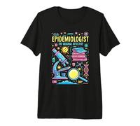 Épidémiologiste Emploi Profession Métier Épidémiologie T-Shirt Haut de Gamme