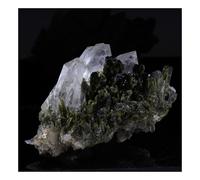 Epidote + Quartz. 143.0 Ct. Saint-Véran, Hautes-Alpes, France.