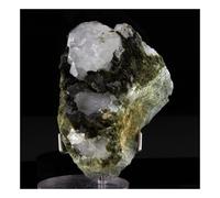 Epidote + Quartz. 435.0 Ct. Saint-Véran, Hautes-Alpes, France.