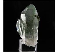EPIDOTE + QUARTZ en provenance de la France, Bourg d'Oisans, Isère - Pierre Naturelle avec Certificat d'Authenticité 26.0 ct - 28 x 15 x 10 mm G