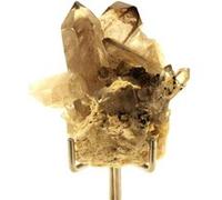 EPIDOTE + QUARTZ en provenance de SAINT-VÉRAN, Hautes-Alpes, Provence-Alpes-Côte d'Azur, France - Pierre Naturelle avec des inclusions de quartz, propriétés de guérison et de protection 340.0 ct - Cer