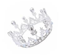 EPIGEIST 1 Pièce Couronne Ronde Coiffe Enfant Diadème La Couronne Couronnes Couronne Pour Filles Petite Fille Bandeaux Couronne Bandeau Filles Anniversaire Topper Premiers Accessoires