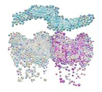 EPIGEIST 1 Support À Ongles En Verre Avec Rondes À Bulles Kit De Trempage De Poudre Pour Ongles Vernis À Ongles En Kit De Nail Art Autocollants Pour Ongles Kit De