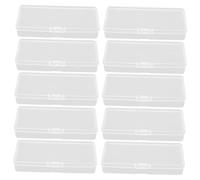 EPIGEIST 10 pièces Boîte de Rangement Lames de Rasoir Conteneurs Plastique pour Collecte Sécurisée Compacte et Légère Protection Environnementale