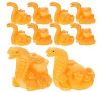 EPIGEIST 10 Pièces Breloques Serpent Résine Légères Pendentifs DIY Bijoux Création Pendentifs Clés Décoration Nouvel An Chinois Année Du Serpent