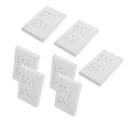 EPIGEIST 10 pièces Cache Prises de Sécurité Électrique Automatiques à Fermeture Rapide pour Prises Murales Protection Garçon Fille Robuste et Facile à Installer
