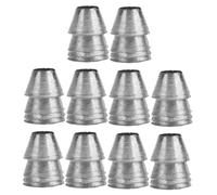 EPIGEIST 10 pièces Coins Ronds pour Fixation de Manche de Marteau Accessoires Durables et Robustes pour Installation Sécurisée Kit de pour Poignée de Hache et Outils de Charpentier