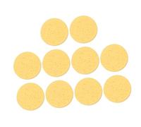 EPIGEIST 10 pièces Éponges Nettoyantes Visage Mousse Exfoliantes et Absorbantes pour Maquillage et Soins Coussinets Éponge Doux pour Peau Sensible Couleur Chair