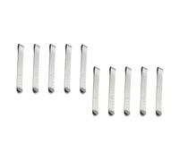 EPIGEIST 10 pièces Pinces à Coudre Métalliques Clips Ourlet Quilting avec Règle de Mesure Accessoires Couture Pratiques pour Fixation Tissu et Marquage Set Portable Léger pour Machine à