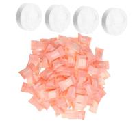 EPIGEIST 100 pièces Serviettes Visage Compressées Coton Serviettes Miniatures Individuellement Emballées Agréables et Absorbantes Pratiques et À Usage Unique