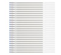 EPIGEIST 100 Pièces Stylo de marquage de vêtements Marqueur de tissu lavable stylo marqueur de couture Beige