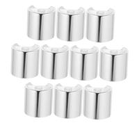 EPIGEIST 10pièces Bouchons Pression Pour Bouteille De Lotion Couvercles Cosmétiques Anti-fuites Accessoires Durables Plastique Pour Flacons De Shampooing Et Lotion