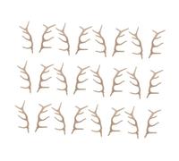 EPIGEIST 12 Paires Accessoires de Cervidés pour Décoration DIY de Mains de Bonhomme de Neige Ornements de Noël Décorations Forêt Simples et Uniques