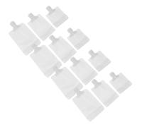 EPIGEIST 12 pièces Poches Rechargeables de Voyage pour Lotion Sacs Squeeze Transparent Réutilisables et Légers Kit Rangement Cosmétique Portable pour Voyage