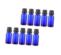 EPIGEIST 12pièces Flacons Vides Pour Huiles Essentielles De Flacons Verre Pour Cosmétiques Et Échantillons De Voyage Lot