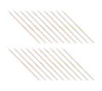 EPIGEIST 150 pièces Bâtonnets Bois Orange Double Face Pousse-cuticules Précis pour Manucure et Pédicure Outils Professionnels Durables pour Entretien Cuticules Prolongateur de Tenue Vernis